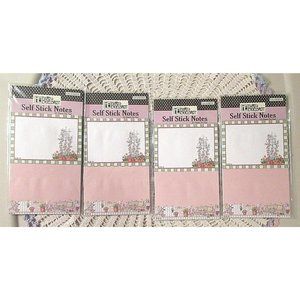 4 PKS Mary Engelbreit Garden Bench Trellis Floral